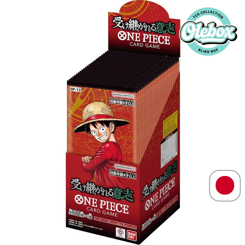 ONE PIECE Card Game Inherited Will OP-13 Booster BOX TCG-JAPONES ONE PIECE Card Game Inherited Will OP-13 Booster BOX TCG-JAPONES - Imagen 1