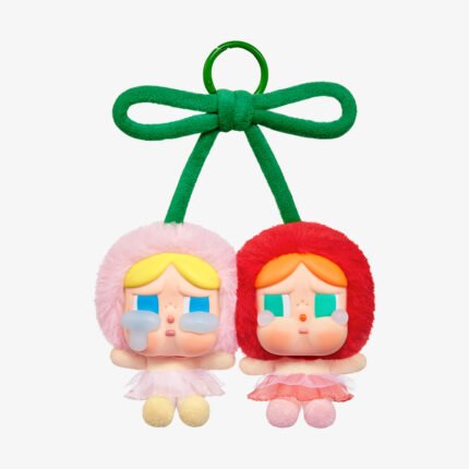 POPMART-CRYBABY Crying For Love Series-Vinyl Plush Hanging Card (Love You Cherry Much)