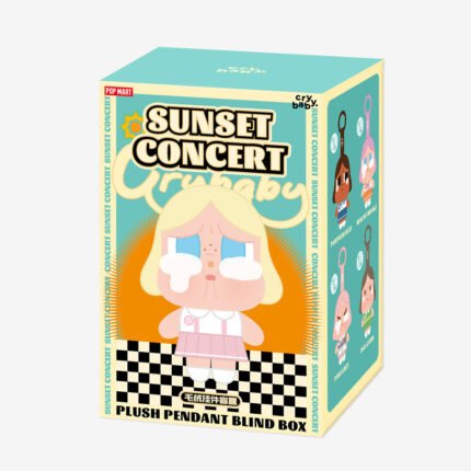 POPMART-CRYBABY Sunset Concert Series-Plush Pendant Blind Box