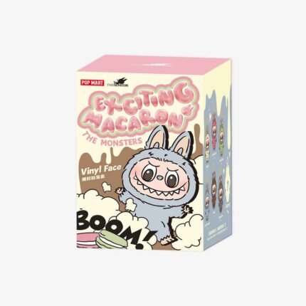 POPMART-THE MONSTERS LABUBU Exciting Macaron Vinyl Face Blind Box