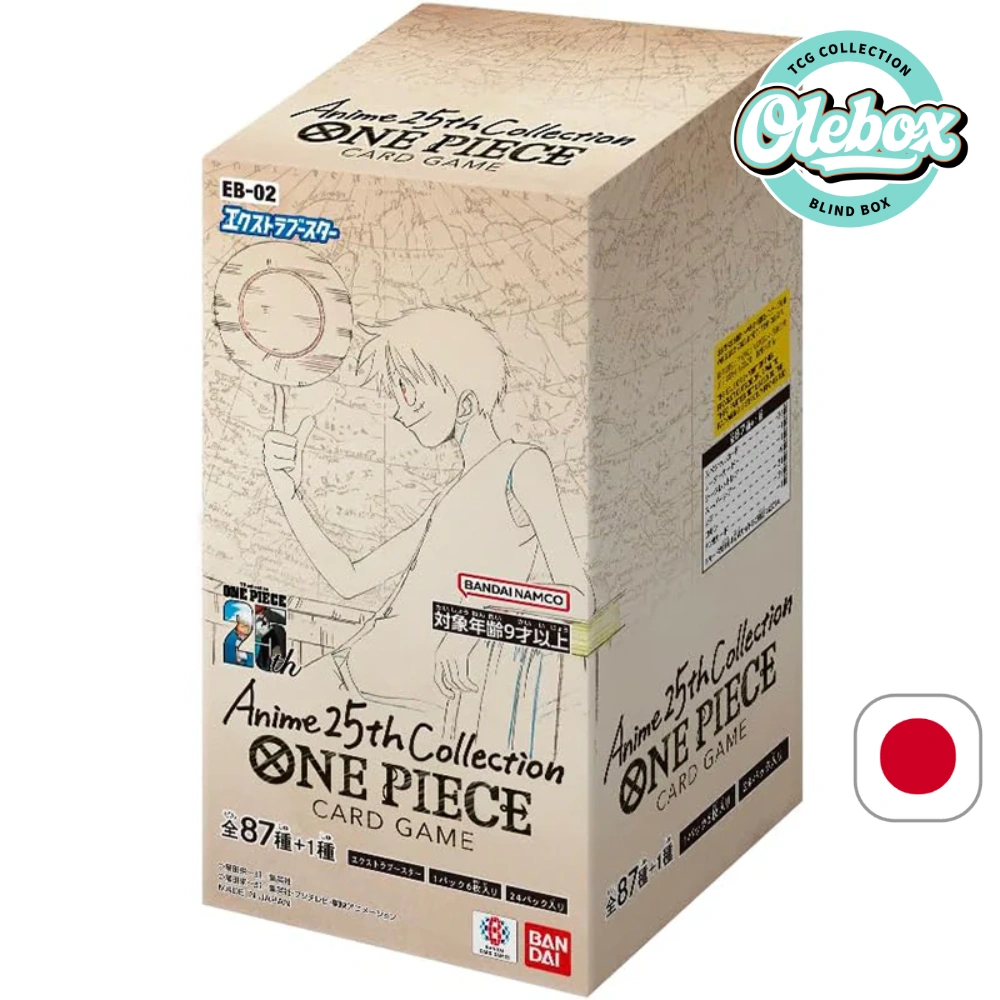 ONE PIECE EB02 – ANIME 25TH COLLECTION EB-02 JAPONÉS ONE PIECE EB02 - ANIME 25TH COLLECTION EB-02 JAPONÉS - Imagen 1