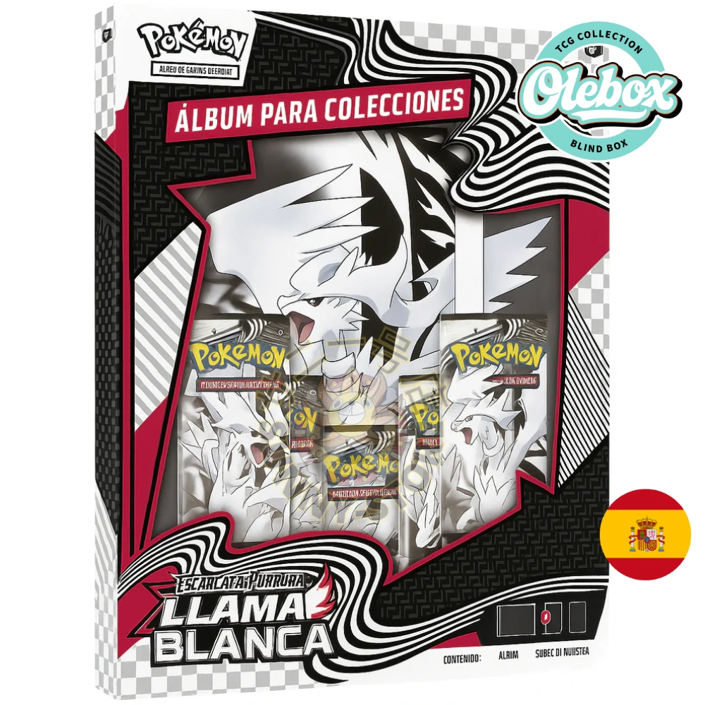 POKEMON Binder Collection Llama Blanca - Español POKEMON Binder Collection Llama Blanca - Español - Imagen 1