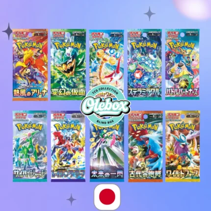 POKEMON Paquete Misterioso–5/10 Sobres de Cartas Diferentes-JAPONES