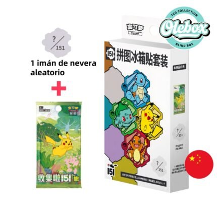 Set de Imanes de Nevera Pokémon 151 – Edición Coleccionable y Combinable