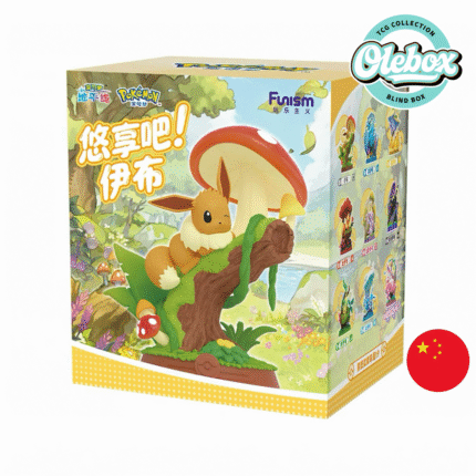POKEMON Blind Box Peluche Eevee Relax Time - Chino