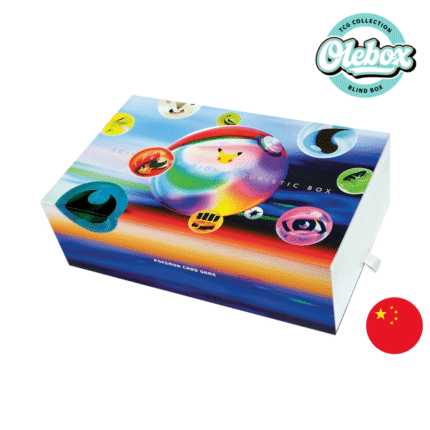 Pokémon TCG – Celebración del 30.º Aniversario – Caja Conmemorativa Futuro Iridiscente