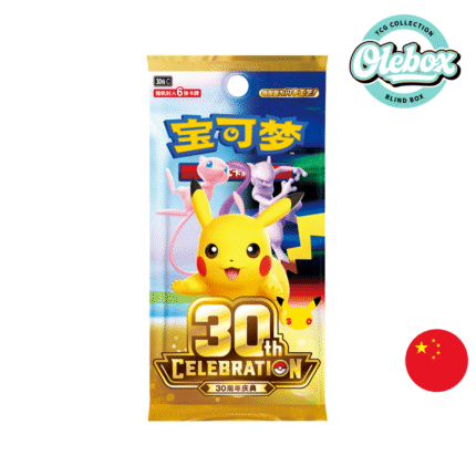 Pokémon TCG MEGA – Sobre de Expansión “Celebración del 30.º Aniversario” – Chino